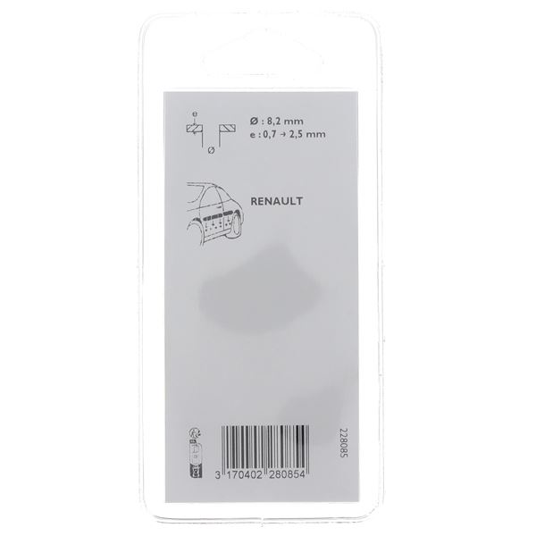 Agrafes pour portière, protection latérale 228085 RESTAGRAF X5