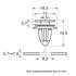 Agrafes pour portière, protection latérale 228086 RESTAGRAF X5