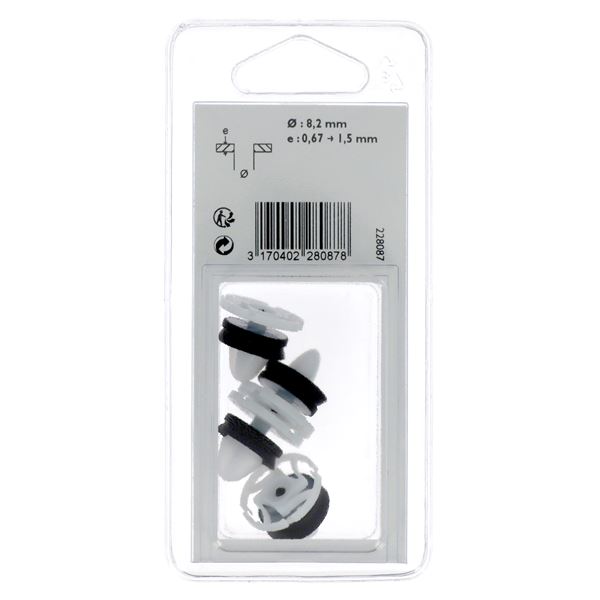 Agrafes pour portière 228087 RESTAGRAF X4