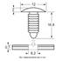 Agrafes pour portière, protection latérale 228090 RESTAGRAF X5