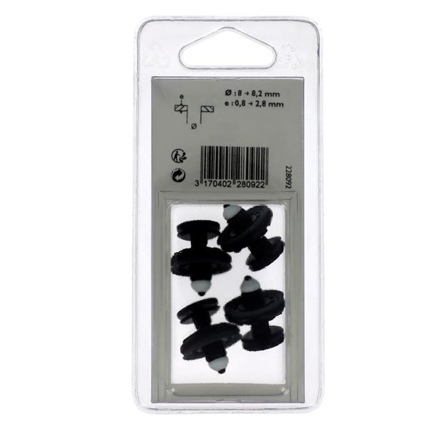 Agrafes pour portière 228092 RESTAGRAF X4