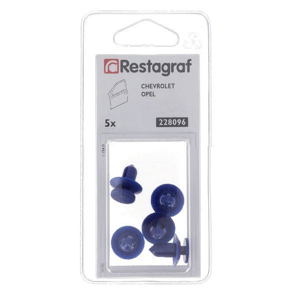 Agrafes pour portière 228096 RESTAGRAF X5