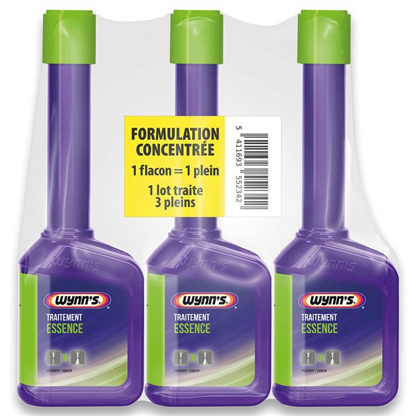 Tripack traitement essence 3x125ml Wynn's
