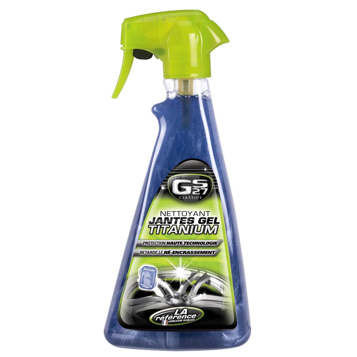 Nettoyant Jantes Gel Titanium Classics Gs27 500 Ml