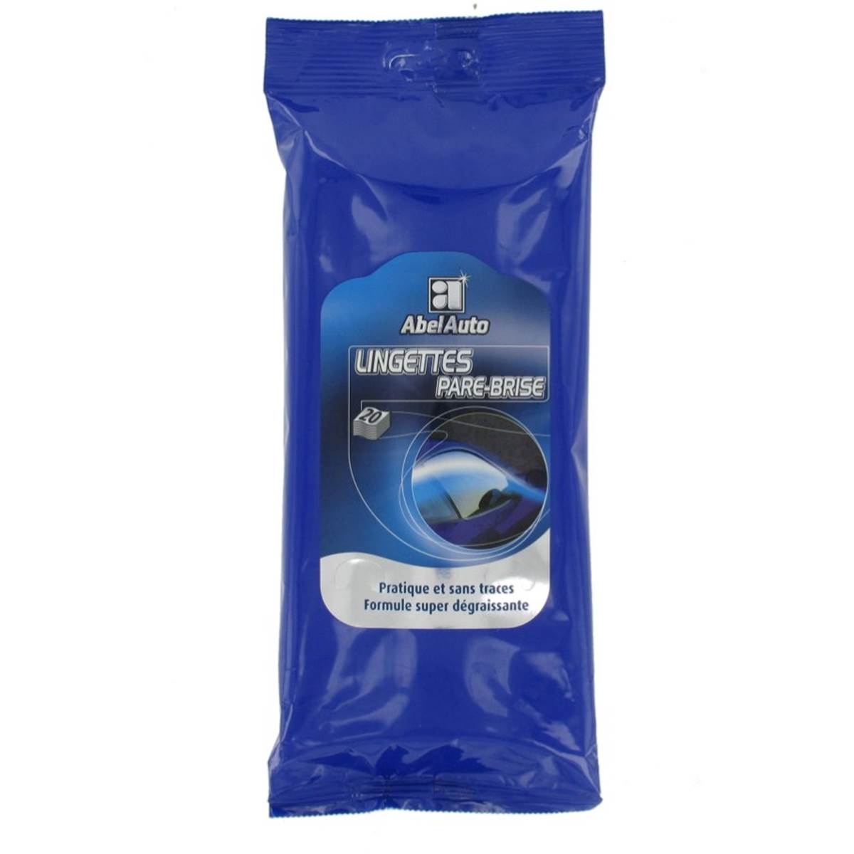20 Lingettes Vitres Abel
