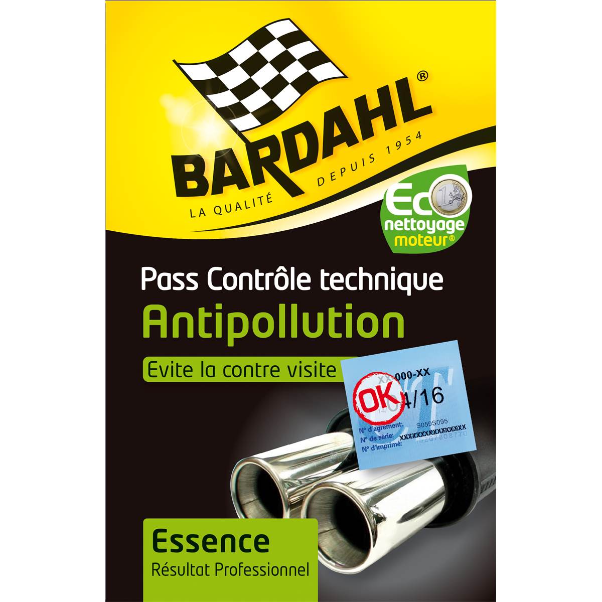 Pass Contrôle Technique Essence Bardahl