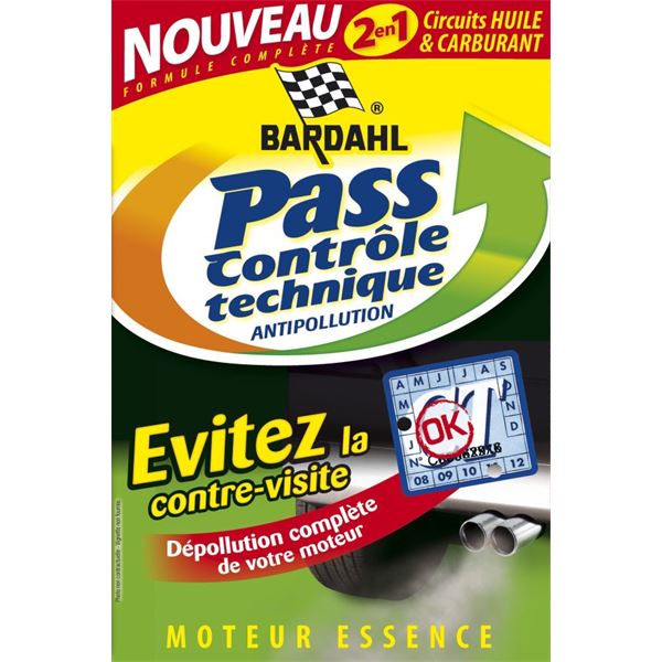 Pass Contrôle technique Essence Bardahl