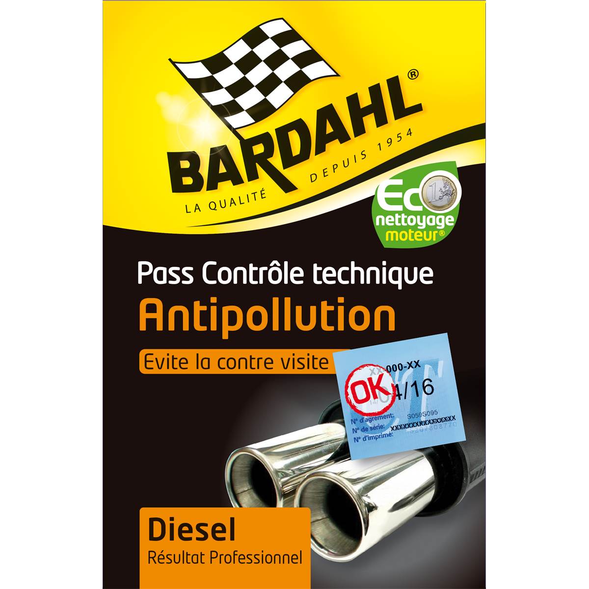 Pass Contrôle Technique Diesel Bardahl