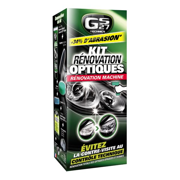 Kit de rénovation de phares GS27