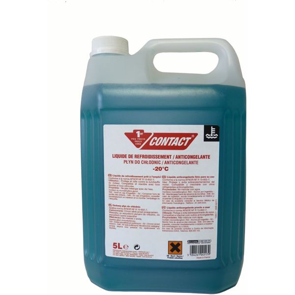 Liquide de refroidissement -20°C 5L Contact