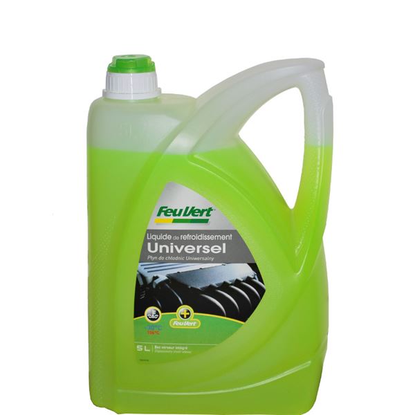 Liquide de refroidissement universel -30°C 5L Feu Vert