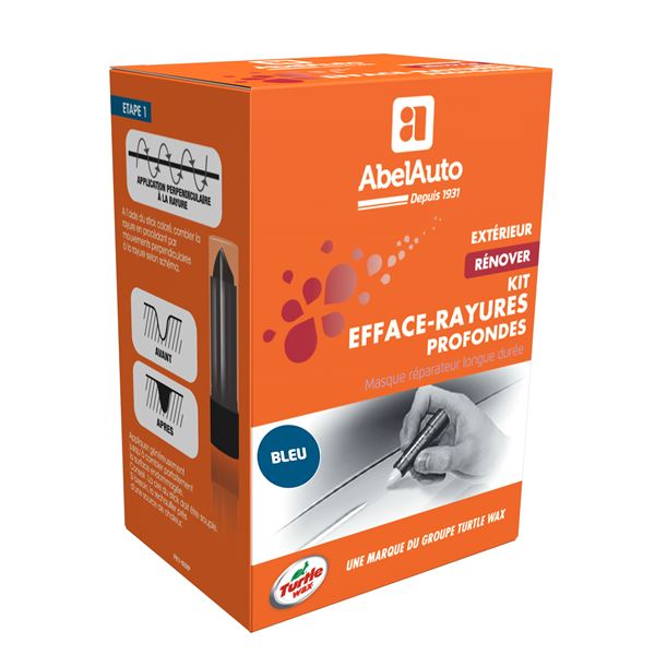 Kit efface rayures profondes bleu Abel