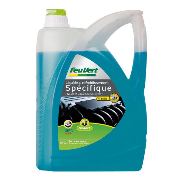 Liquide de refroidissement pour BMW / Fiat / Volvo -35°C 5L Feu Vert