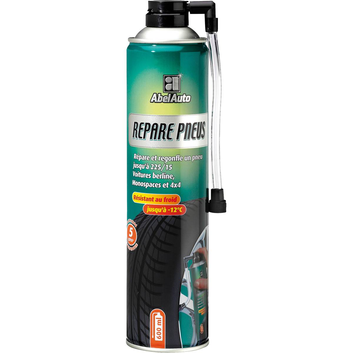 Bombe Anti Crevaison Abel 600 Ml