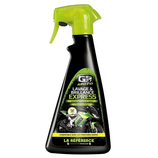 Shampooing lavage et brillance express moto 500 ml GS27