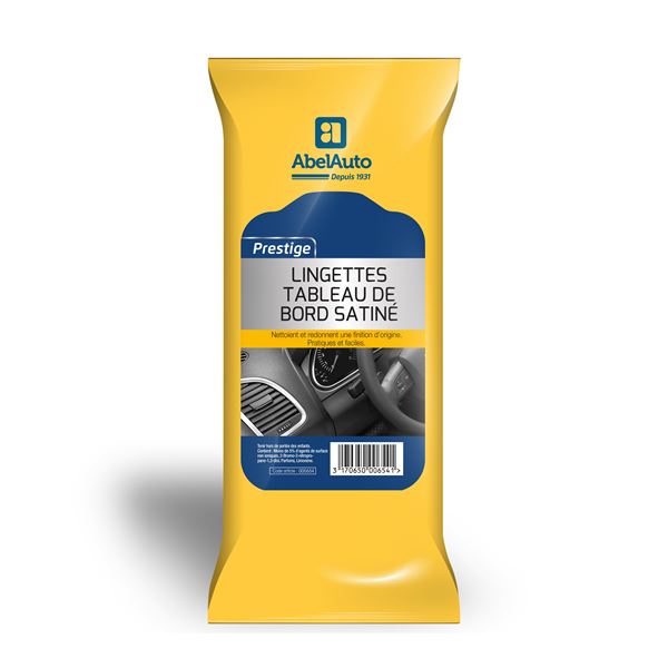 Lingettes tableaux de bord  Satiné Prestige Abel