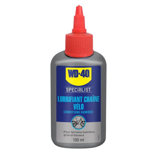 Lubrifiant Chaîne Toutes Conditions pour vélo WD-40 BIKE 250ml