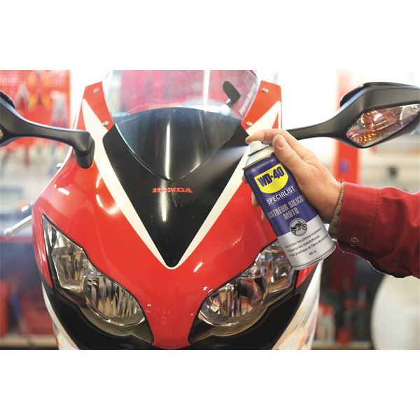 Lustreur Silicone WD-40 Specialist Moto 400 ml