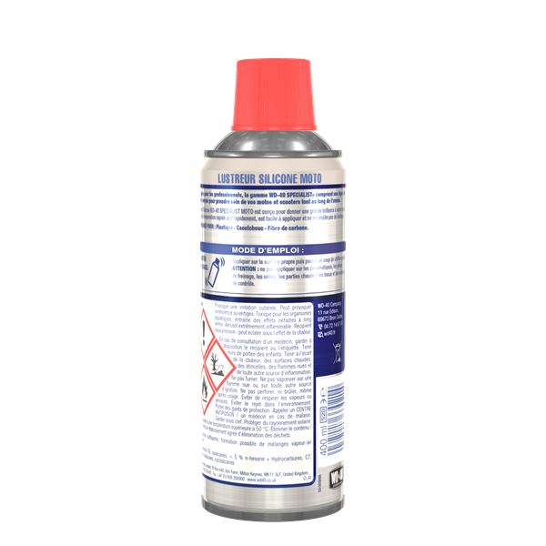 Lustreur Silicone WD-40 Specialist Moto 400 ml