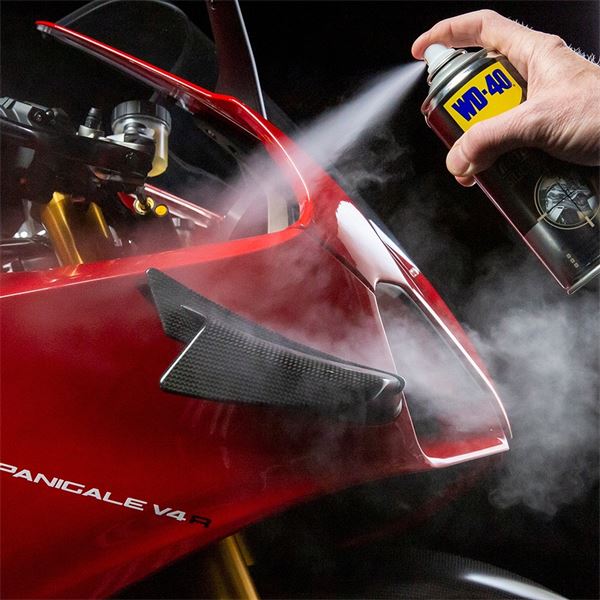 Lustreur Silicone WD-40 Specialist Moto 400 ml