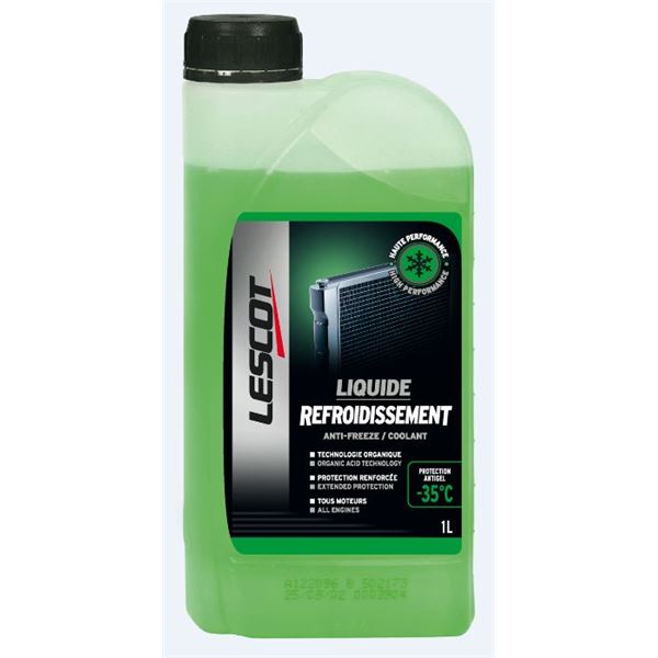 Liquide de refroidissement universel -35°C 1L Lescot