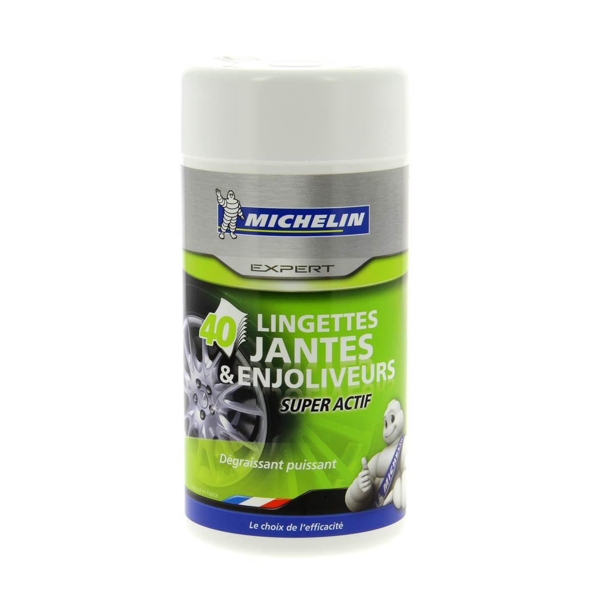 Boîte 40 Lingettes Jantes Et Enjoliveurs Michelin Expert