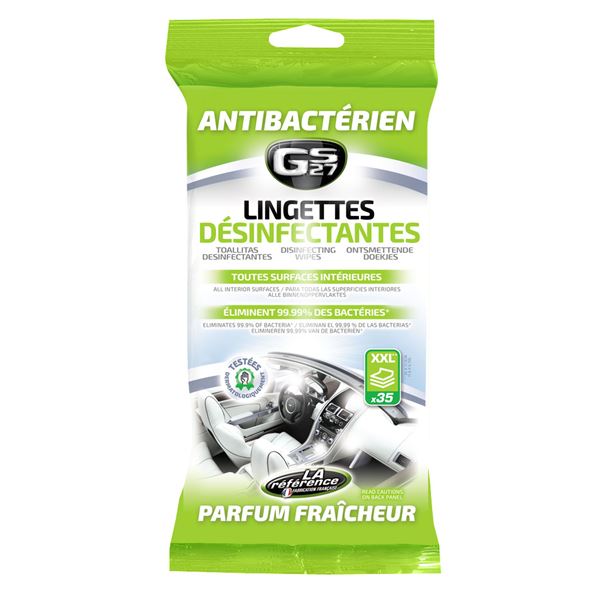 35 Lingettes désinfectantes GS27