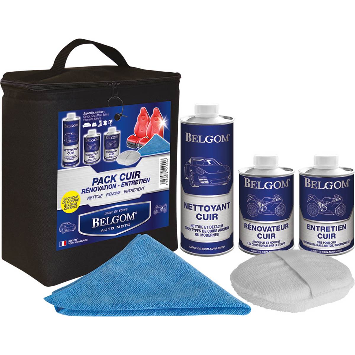 Pack rénovation cuir Belgom