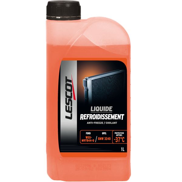 Liquide de refroidissement  pour Ford / Opel -37°C 1L Lescot