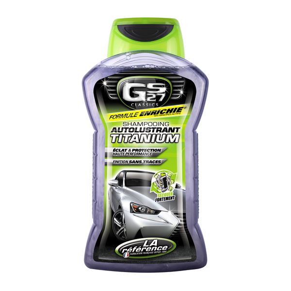 Shampooing autolustrant Titatium GS 27  535ml