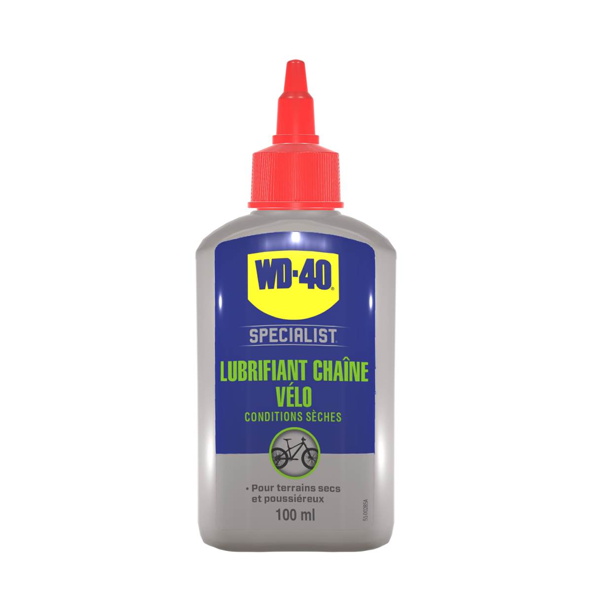 Lubrifiant Chaîne Conditions Sèches Wd-40 Bike 100 Ml