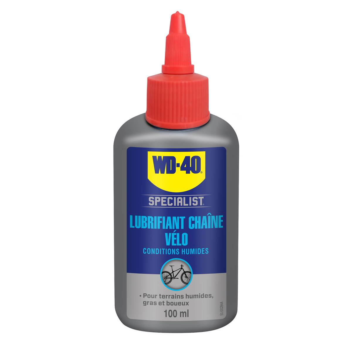Lubrifiant Chaîne Conditions Humides Wd-40 Bike 100ml