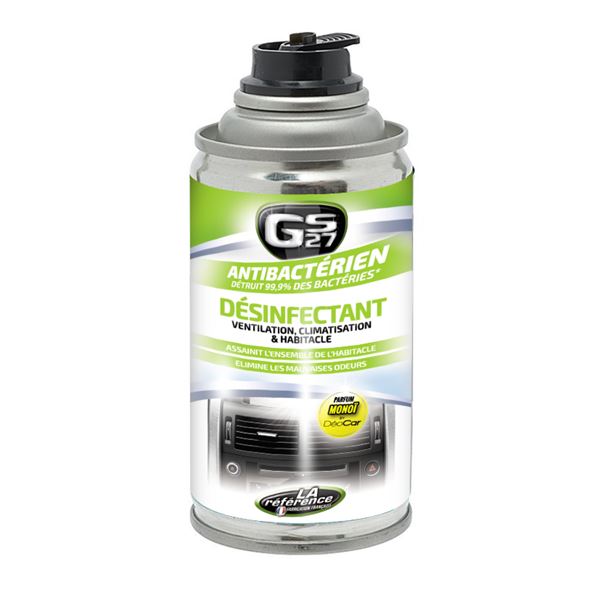 Désinfectant habitacle monoï GS27 125 ml