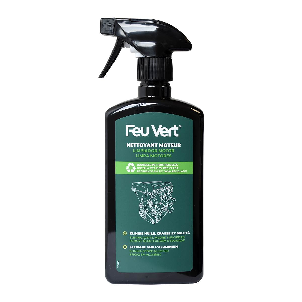 Nettoyant Moteur Feu Vert 500ml