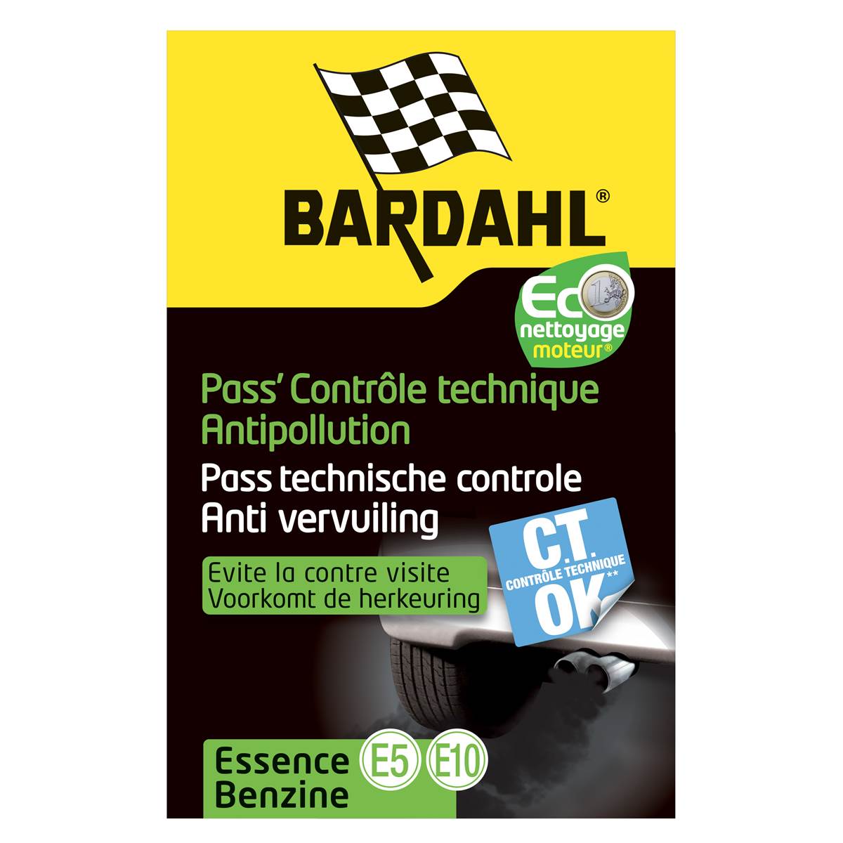 Pass Contrôle Technique Essence Bardahl 800 Ml