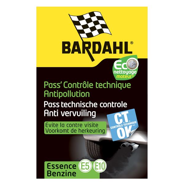 Pass Contrôle technique Essence Bardahl 800 ml