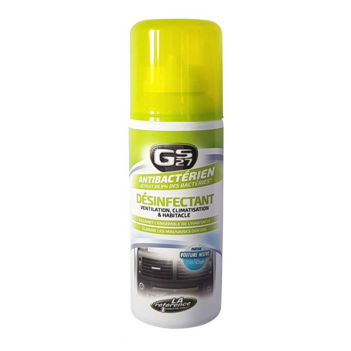 Désinfectant Clim Parfum New Car 125 Ml Gs27