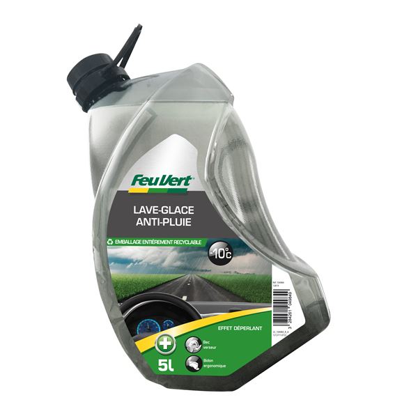 Lave-glace anti-pluie -10°C Feu Vert 5L