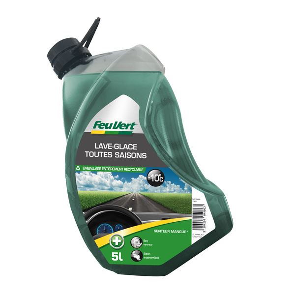 Lave-glace toutes saisons -10°C Feu Vert 5L