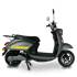 Scooter Electrique 50 EMMA VIBES Gris kit déco Jaune EASY-WATTS