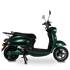 Scooter Electrique 50 EMMA VIBES Vert kit déco Noir EASY-WATTS
