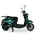 Scooter Electrique 50 EMMA VIBES Vert kit déco Bleu EASY-WATTS