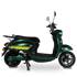 Scooter Electrique 50 EMMA VIBES Vert kit déco Jaune EASY-WATTS