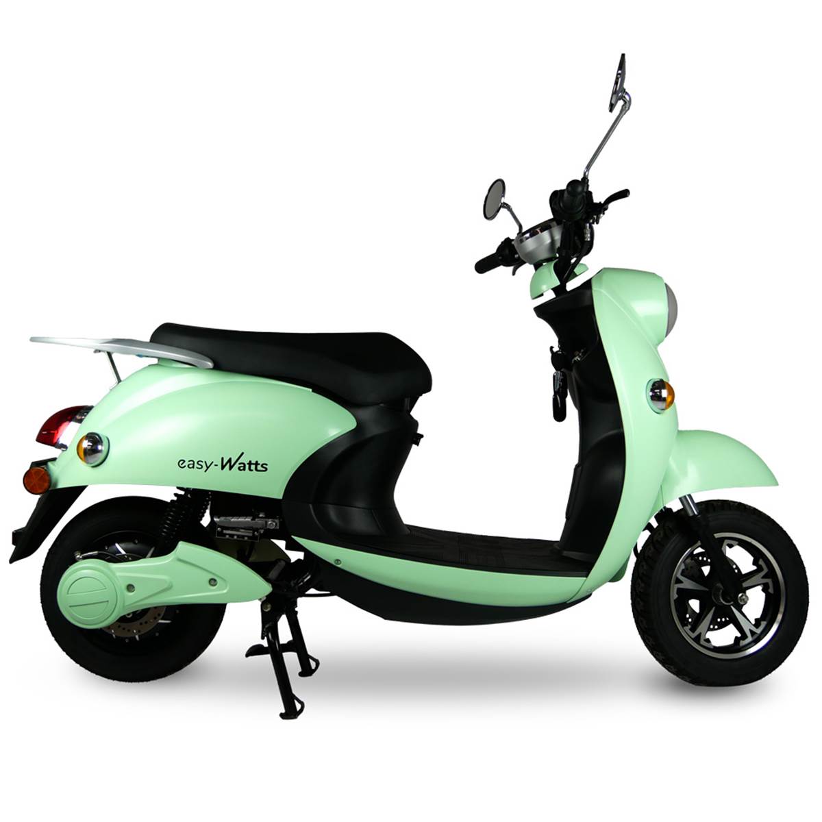 Scooter Electrique 50 Emma Pop Vert Pâle Mat Easy-watts