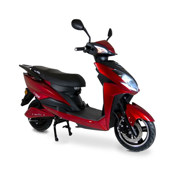 Scooter Electrique 50 E-OPAI Deux batteries Rouge EASY-WATTS