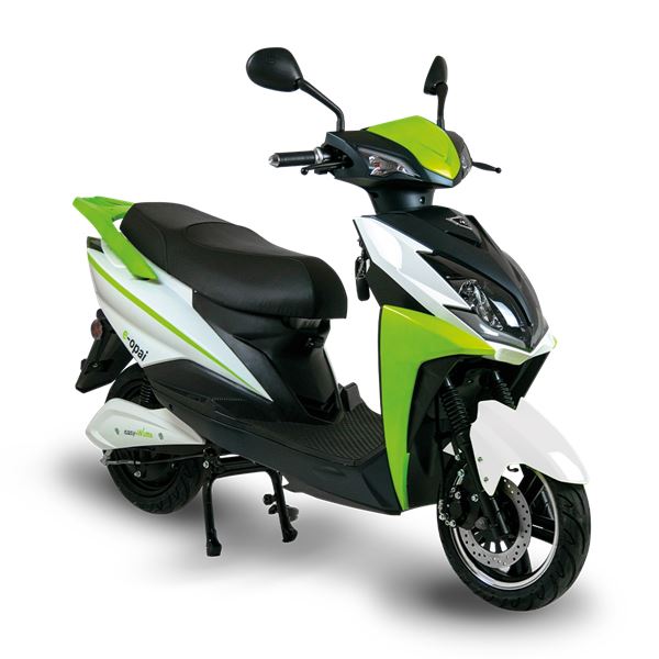 Scooter Electrique 50 E-OPAI Deux batteries Vert EASY-WATTS