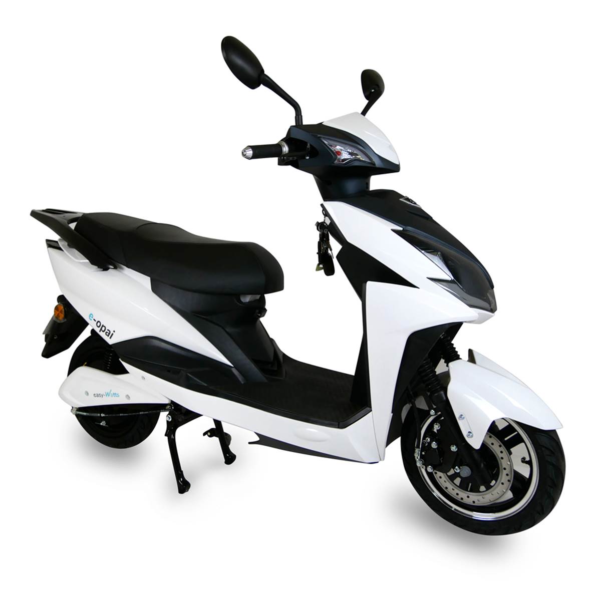 Scooter Electrique 50 E-opai Cargo 2 Batteries Blanc Easy-watts