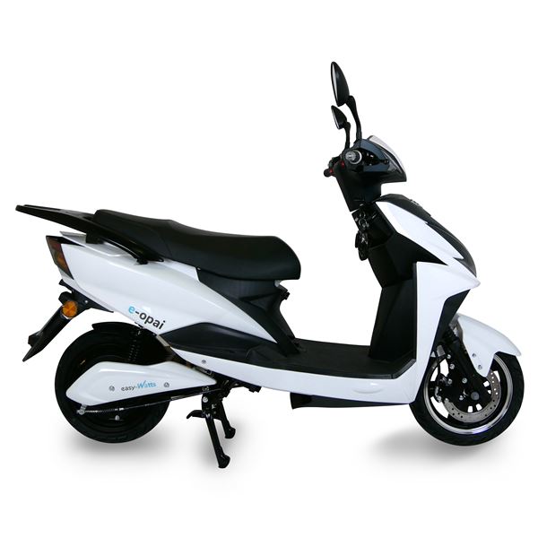 Scooter Electrique 50 E-OPAI CARGO 2 batteries Blanc EASY-WATTS