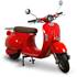 Scooter Electrique 50 E-RETRO Rouge EASY-WATTS