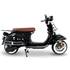 Scooter Electrique 50 E-RETRO Vintage Noir brillant EASY-WATTS